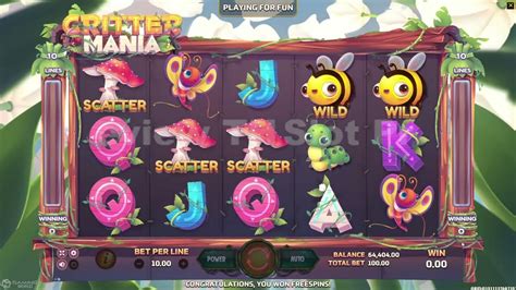 Critter Mania 1xbet